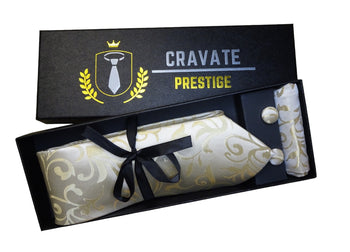 Coffrets Cravate Pack Prestige Champagne Floral