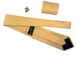 Coffrets Cravate Pack Prestige Jaune Moderne
