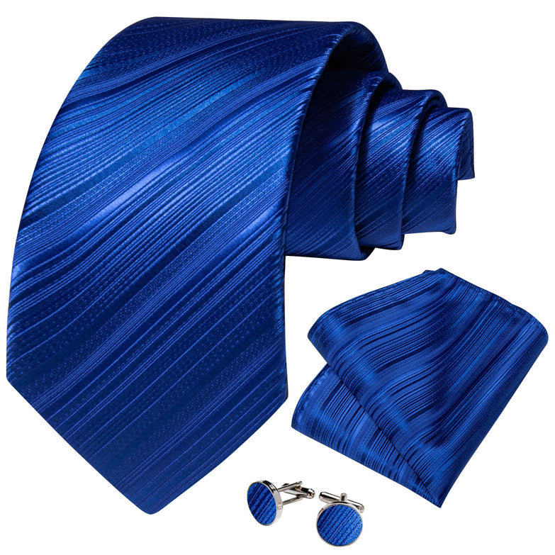 Cravate Bleu roi moderne