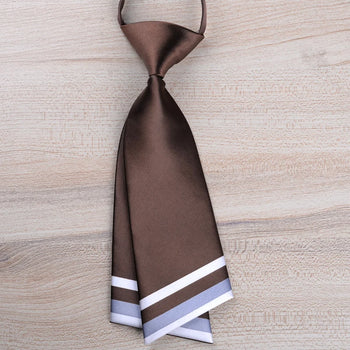 Cravate Femme Moderne Marron