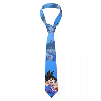 Cravate Goku Bleu