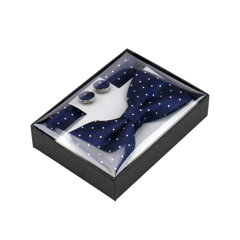 Coffret Noeud Papillon Élégance – Ensemble 3 Pièces pour un Style Parfait