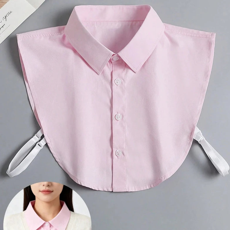 Faux col en coton à la mode pour femmes : l’élégance chic sans compromis