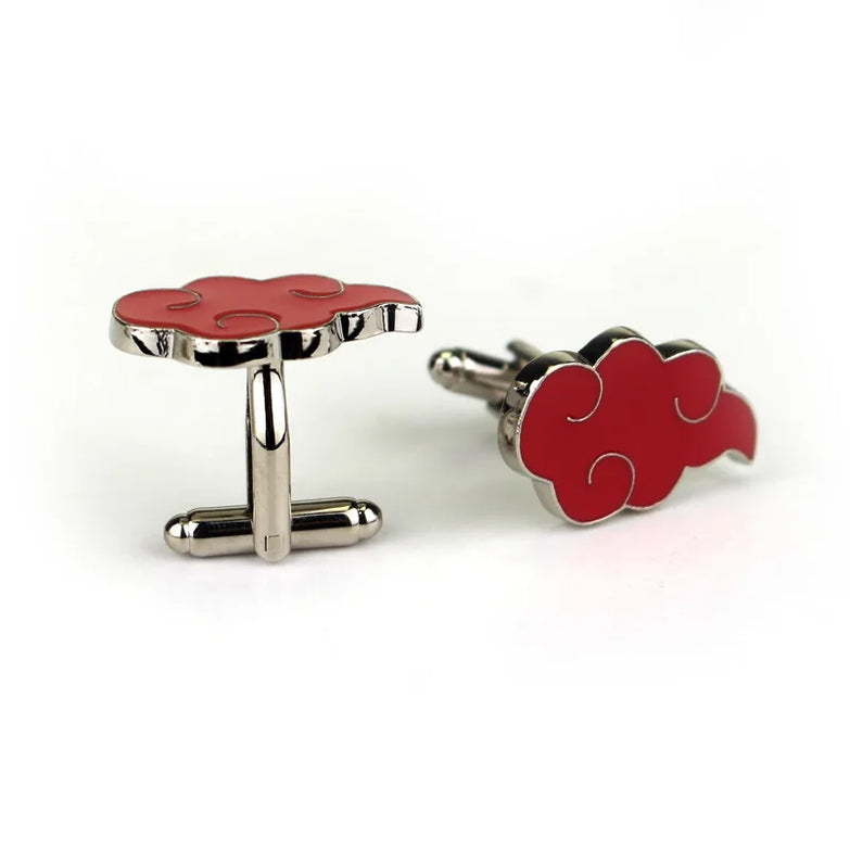 Boutons de Manchette Naruto Akatsuki | Design Anime et Élégance