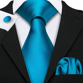 Cravate Bleu Azur