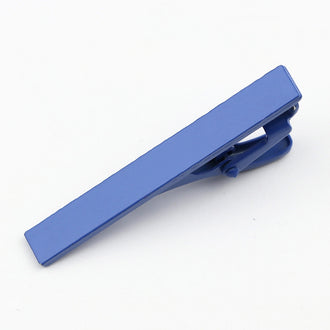 Pince à Cravate Bleu Azur