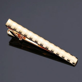 Pince à Cravate Or Duo - Cravate Prestige