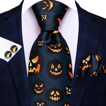 Halloween Pumpkin Tie