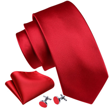 Coffrets Cravate Pack Prestige Rouge