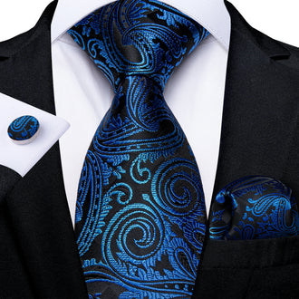 Cravate Bleu Ciel Baroque Pack Prestige