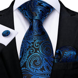 Cravate Bleu Ciel Baroque Pack Prestige