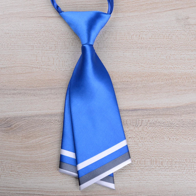 Cravate Femme Moderne Bleu Royal
