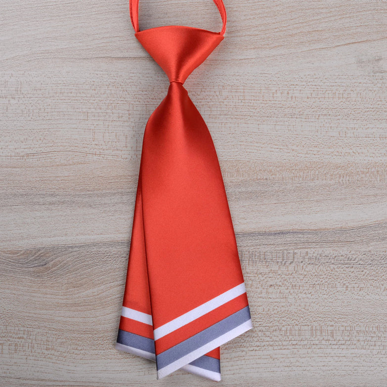 Cravate Femme Moderne Rouge