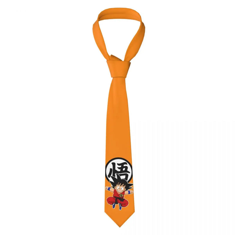 Cravate Goku Orange