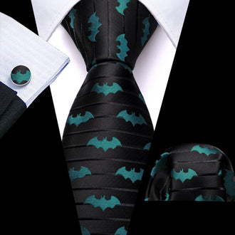 Cravate Halloween Chauves-Souris