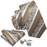 Cravate_Or_et_Marron_Chic