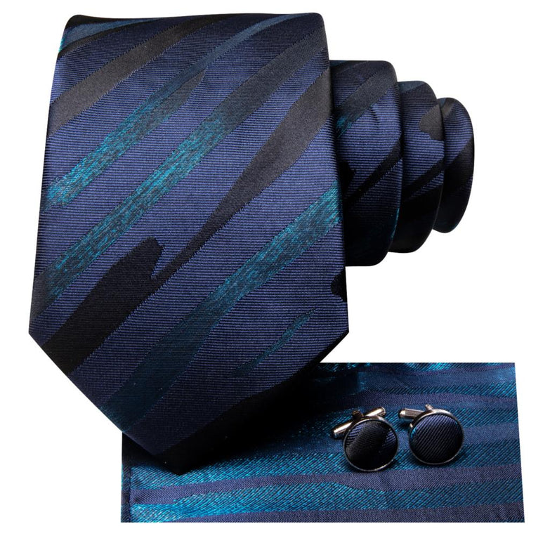 Cravate Pack Prestige Bleu et Noir