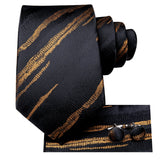 Cravate Pack Prestige Noire et Or