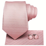 Cravate Pack Prestige Rose Pale Modern