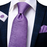 Cravate Pack Prestige Violette Moderne