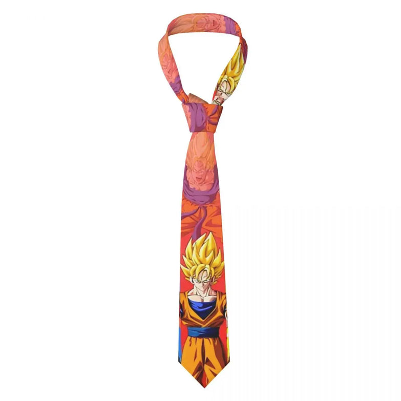 Cravate Son Goku Super Saiyan Orange