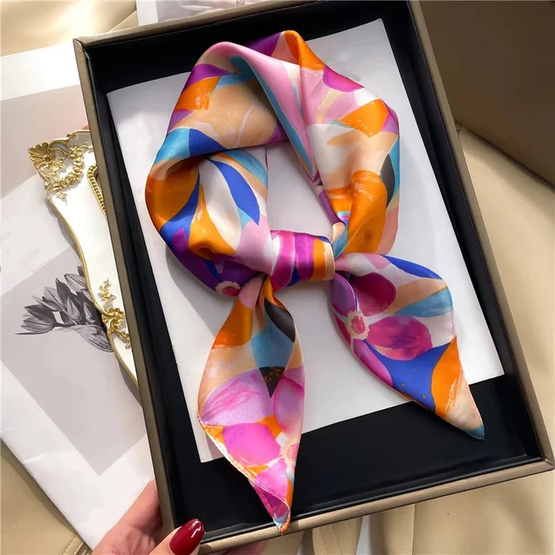 Foulard en Soie Floral