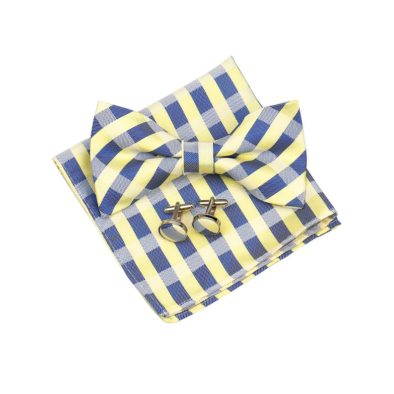 Coffret Noeud Papillon Élégance – Ensemble 3 Pièces pour un Style Parfait