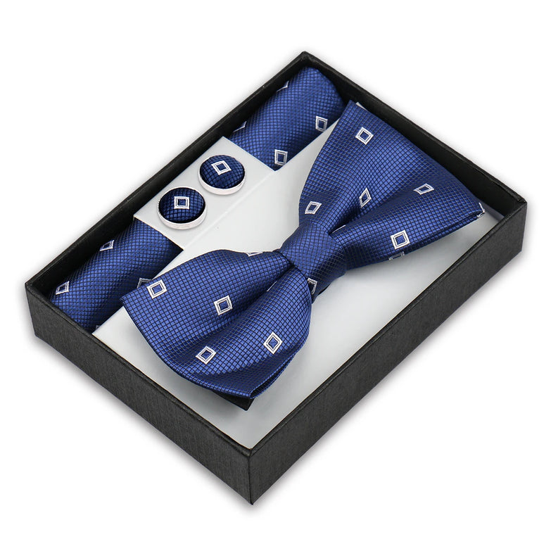 Coffret Noeud Papillon Élégance – Ensemble 3 Pièces pour un Style Parfait