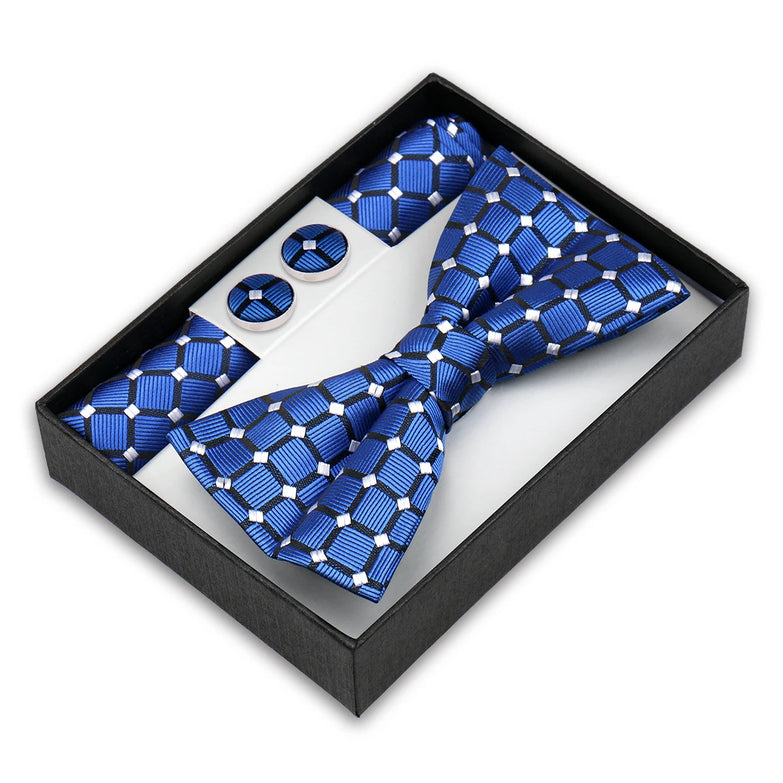 Coffret Noeud Papillon Élégance – Ensemble 3 Pièces pour un Style Parfait