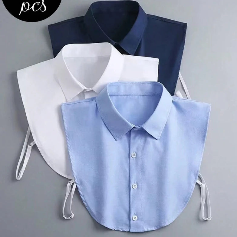 Faux col en coton à la mode pour femmes : l’élégance chic sans compromis