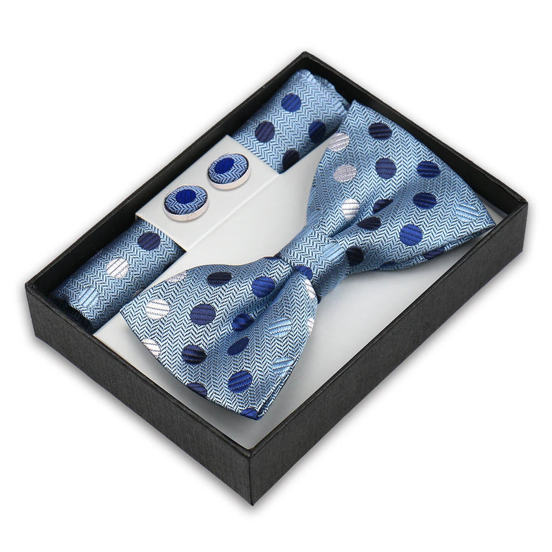 Coffret Noeud Papillon Élégance – Ensemble 3 Pièces pour un Style Parfait