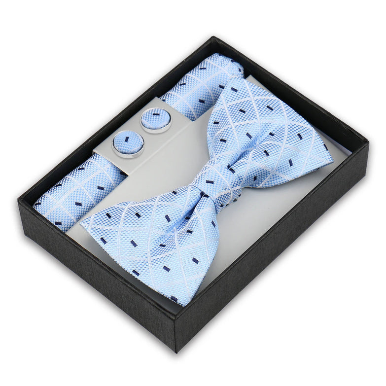 Coffret Noeud Papillon Élégance – Ensemble 3 Pièces pour un Style Parfait