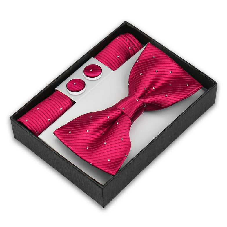 Coffret Noeud Papillon Élégance – Ensemble 3 Pièces pour un Style Parfait