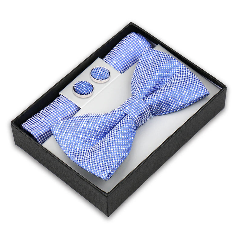 Coffret Noeud Papillon Élégance – Ensemble 3 Pièces pour un Style Parfait
