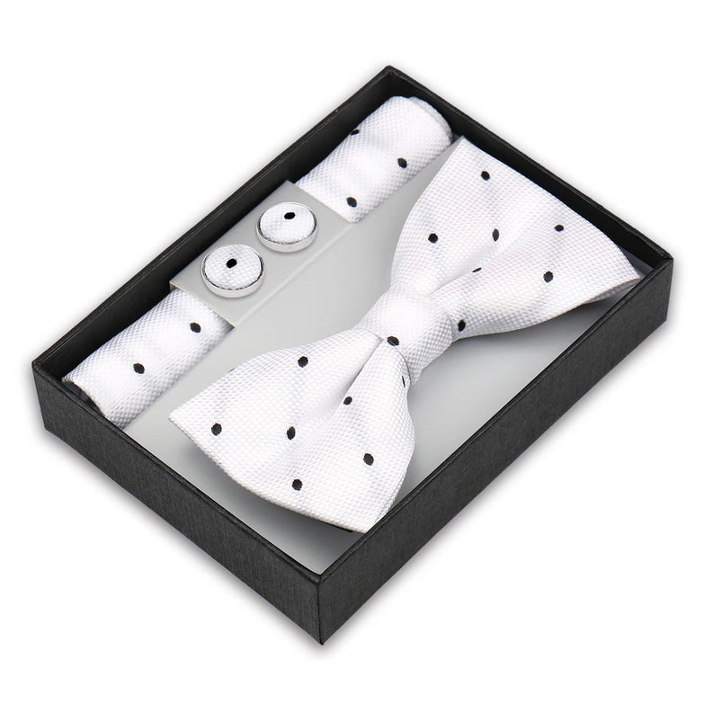 Coffret Noeud Papillon Élégance – Ensemble 3 Pièces pour un Style Parfait
