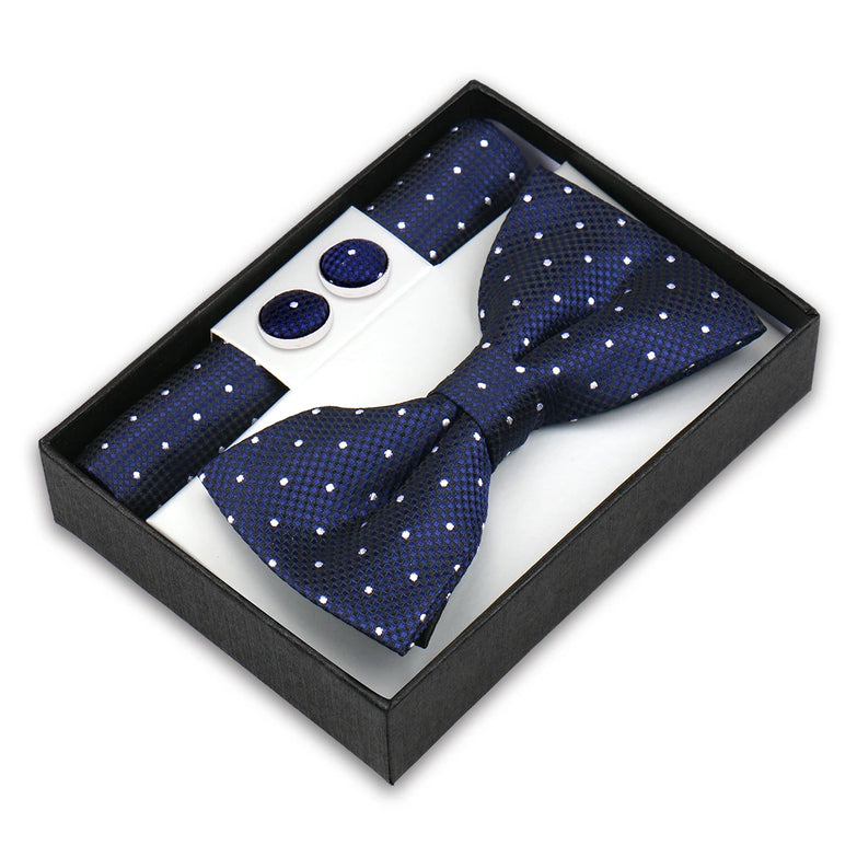 Coffret Noeud Papillon Élégance – Ensemble 3 Pièces pour un Style Parfait