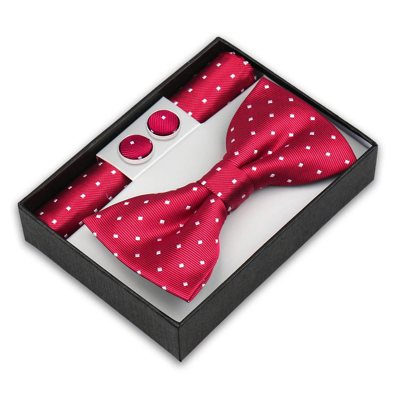 Coffret Noeud Papillon Élégance – Ensemble 3 Pièces pour un Style Parfait