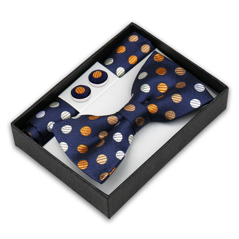 Coffret Noeud Papillon Élégance – Ensemble 3 Pièces pour un Style Parfait