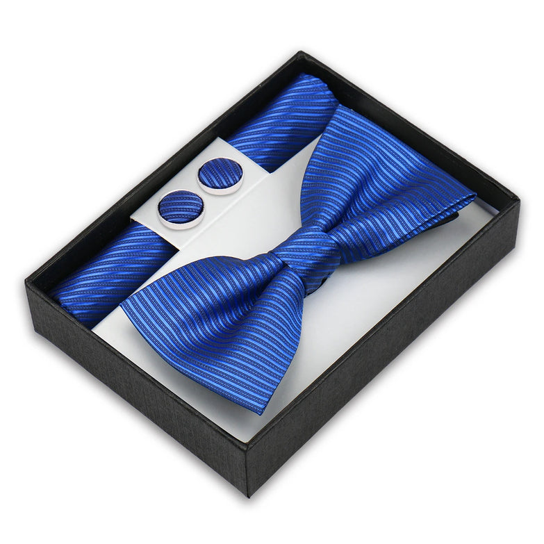 Coffret Noeud Papillon Élégance – Ensemble 3 Pièces pour un Style Parfait