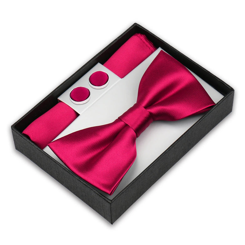 Coffret Noeud Papillon Élégance – Ensemble 3 Pièces pour un Style Parfait