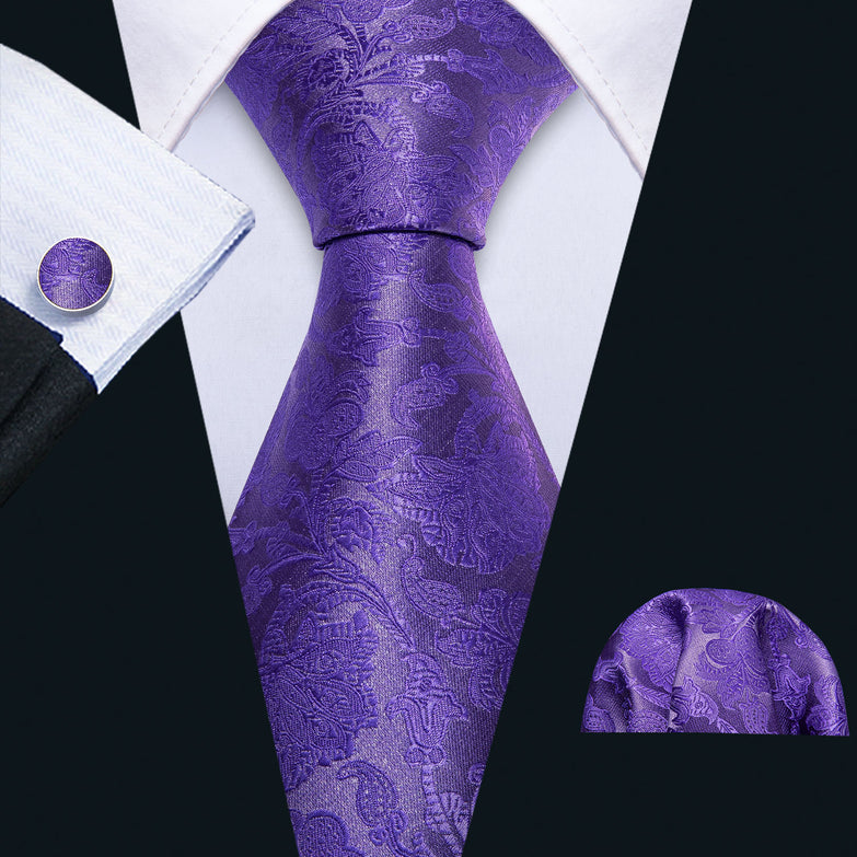 Prestige Pack Purple Flower Tie