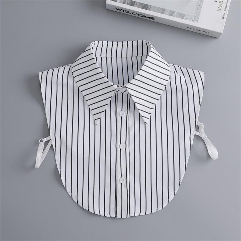 Faux col en coton à la mode pour femmes : l’élégance chic sans compromis