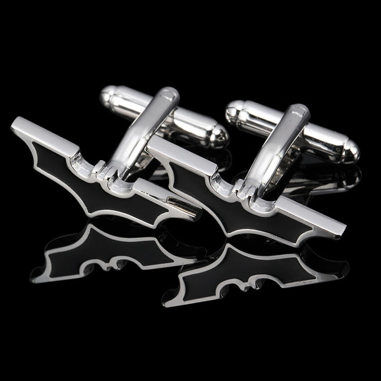 Boutons de Manchette Batman Noir