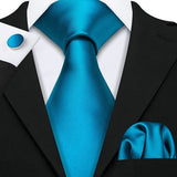 Cravate Bleu Azur