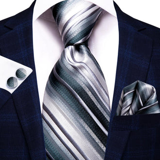 Chic Silver Grey Tie Prestige Pack