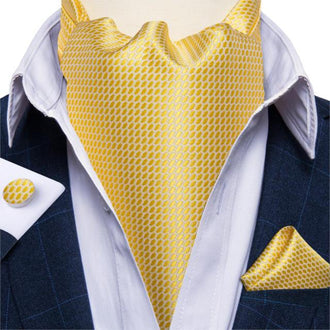Yellow Ascot Tie