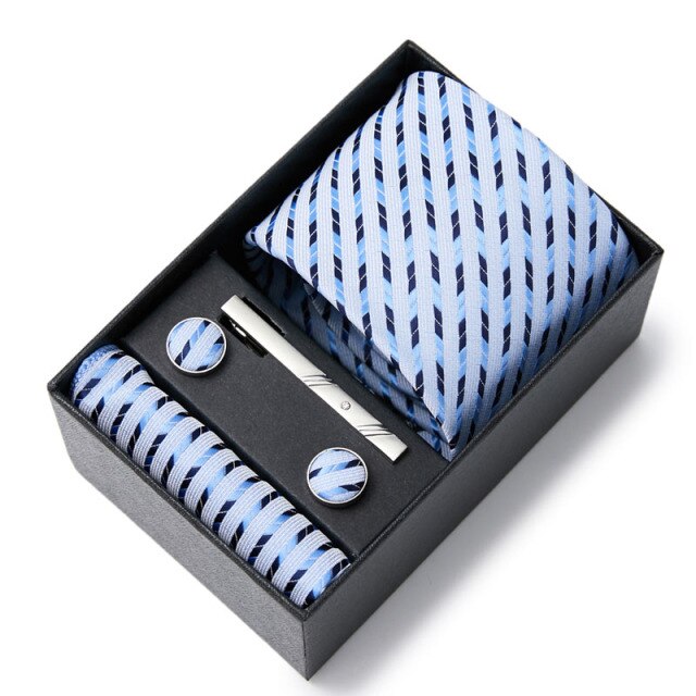 Cravate Bleu Clair Fantaisie