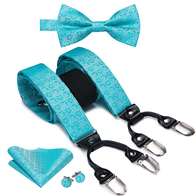 Nœud papillons et Bretelles Bleu